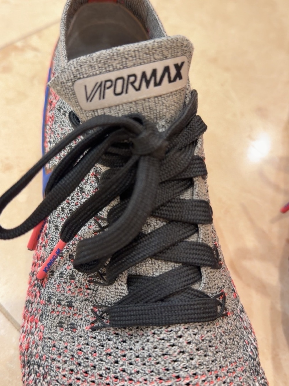 Nike Air VaporMax Flyknit 2 Ultramarine Hot Punch Women’s Size 8 - Picture 5 of 6